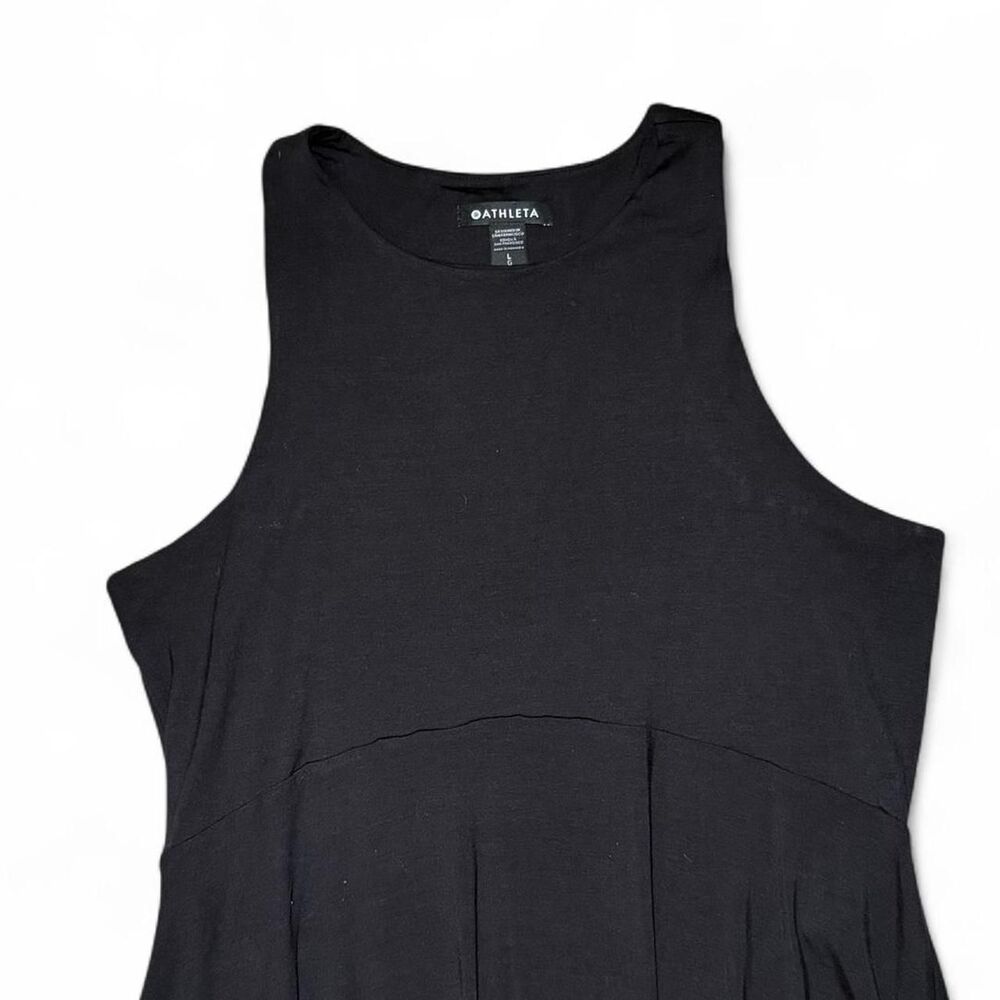 Athleta Santorini Thera Dress in Black - Size Large - Picture 4 of 6